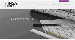 Desktop Screenshot of finsaeurope.com